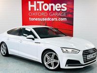 Used Audi A5 Sportback S-Line 190 HP (139 kW) 2017 White Hatchback