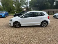 Begagnad VW Polo S 2017 Vit Halvkombi