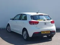 Used Kia Rio 2017 White Hatchback
