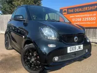 Used Smart ForTwo Coupé 71 HP (52 kW) 2019 Black Coupe