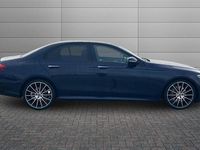 Used Mercedes E300 AMG line 245 HP (180 kW) 2020 Cavansite blue Sedan
