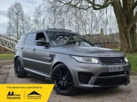 Used Land Rover Range Rover Sport SVR 550 HP (404 kW) 2016 Grey SUV