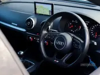 Used Audi A3 S-Line 150 HP (110 kW) 2016 White Sedan