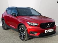 Used Volvo XC40 R-Design Pro 197 HP (144 kW) 2021 Fusion red SUV