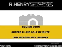 Used VW Golf VII R-line Edition 2017 White Hatchback