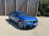 Used BMW 218 M Sport 2015 Blue Coupe