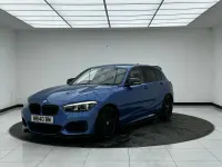Used BMW M140 M Sport 340 HP (250 kW) 2018 Blue Hatchback