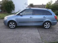 Used Skoda Fabia 105 HP (77 kW) 2009 Grey Estate