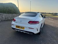 Used Mercedes C220 AMG Line Premium 2017 White Coupe