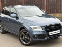 Used Audi Q5 S-line plus 190 HP (139 kW) 2016 Blue SUV