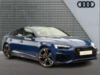 Used Audi A5 Black Edition 200 HP (147 kW) 2023 Blue Coupe
