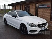 Used Mercedes C250 AMG Line Premium 2018 White Coupe