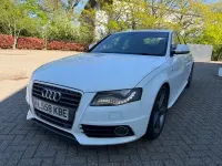 Used Audi A4 S-Line 2008 White Sedan