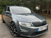 Used Skoda Octavia vRS 220 HP (161 kW) 2014 Grey Hatchback