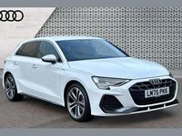 New Audi A3 S-Line 147 HP (108 kW) 2025 White Hatchback