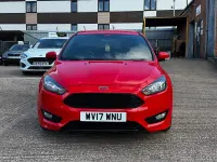 Used Ford Focus ST-Line 118 HP (86 kW) 2017 Red Hatchback