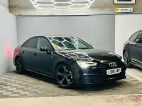 Used Audi A4 Black Edition 150 HP (110 kW) 2018 Black Sedan