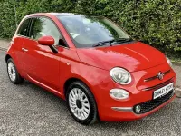 Used Fiat 500 Lounge 69 HP (50 kW) 2018 Red Hatchback