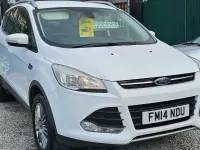 Used Ford Kuga Titanium 163 HP (119 kW) 2014 White SUV