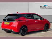 Used Nissan Leaf N-Connecta 110 kW (150 HP) 2023 Red Hatchback