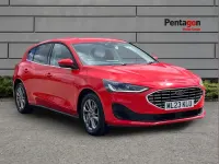 Used Ford Focus Titanium 123 HP (90 kW) 2023 Red Hatchback