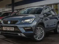 Używany Seat Ateca XCELLENCE 150 KM (110 kW) 2017 Szary SUV