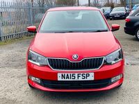 Used Skoda Fabia SE L 90 HP (66 kW) 2015 Red Hatchback