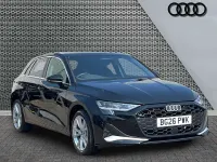 New Audi A3 e-tron Sport 2026 Mythos black, metallic Hatchback