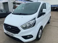 Used Ford Transit Custom Limited 130 HP (95 kW) 2022 White Van