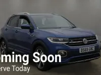 Used VW T-Cross R-line 115 HP (84 kW) 2020 Blue SUV