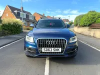 Used Audi Q5 S-line plus 190 HP (139 kW) 2013 Blue SUV