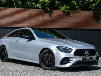Used Mercedes E300 AMG line 2021 Silver Coupe