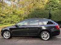 Used Skoda Octavia SE L 115 HP (84 kW) 2018 Black Estate