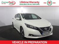 Used Nissan Leaf N-Connecta 110 kW (150 HP) 2019 White Hatchback