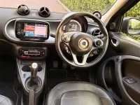 Used Smart ForFour Premium 71 HP (52 kW) 2017 Black Hatchback
