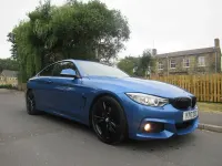 Used BMW 420 M Sport 190 HP (139 kW) 2017 Blue Coupe