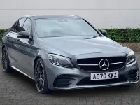 Used Mercedes C300 AMG line 2020 Grey Sedan