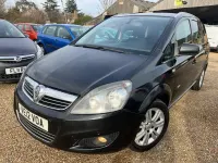 Used Vauxhall Zafira Design Edition 115 HP (84 kW) 2012 Black MPV