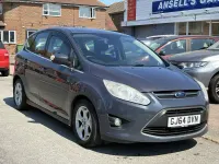 Used Ford C-MAX Zetec 113 HP (83 kW) 2014 Blue MPV