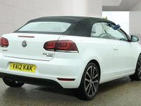 Used VW Golf Cabriolet GT 140 HP (102 kW) 2012 White Cabriolet