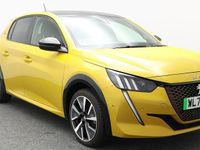 Second-hand Peugeot e-208 Premium 100 kW (136 CP) 2022 Galben Hatchback