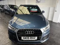 Used Audi Q3 S-Line 150 HP (110 kW) 2015 Blue SUV