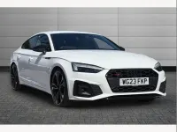 Used Audi A5 Black Edition 341 HP (250 kW) 2023 White Coupe