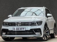 Used VW Tiguan R-line 150 HP (110 kW) 2016 White SUV