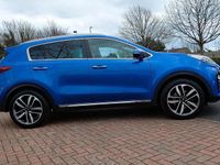 Used Kia Sportage 136 HP (100 kW) 2019 Blue SUV