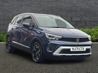 Used Vauxhall Crossland Ultimate 120 HP (88 kW) 2021 Blue SUV