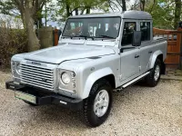 Second-hand Land Rover Defender 120 CP (88 kW) 2005 Argintiu Pickup