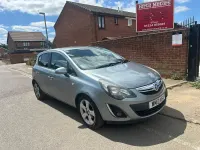 Used Vauxhall Corsa 90 HP (66 kW) 2013 Silver Hatchback