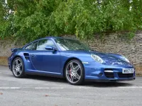 Used Porsche 911 Turbo 2007 Blue Coupe