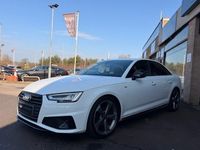 Used Audi A4 Black Edition 150 HP (110 kW) 2019 White Sedan